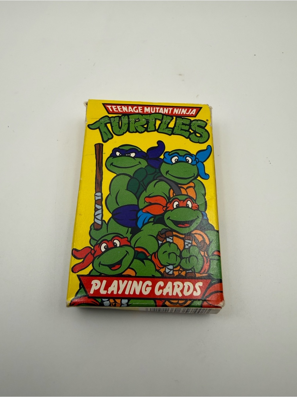 1990 Teenage Mutant Ninja Turtles TMNT Vintage Playing
Cards Deck
